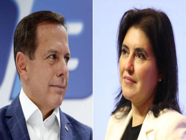 Presidentes de PSDB, MDB e Cidadania rifam Doria e escolhem Simone como candidata da terceira via