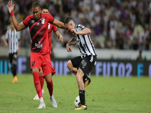 Ceará empata com Athletico-PR na Arena Castelão e segue sem vencer no returno da Série A