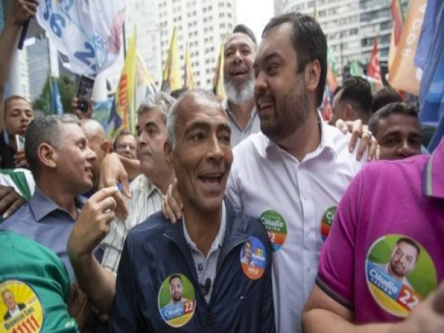 Romário lidera disputa pelo Senado no RJ com 30% das intenções de voto