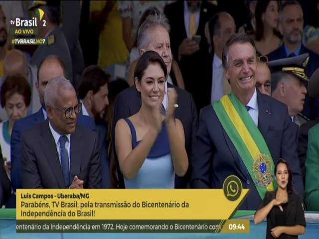 Festividades da Independência dão audiência histórica para a TV Brasil