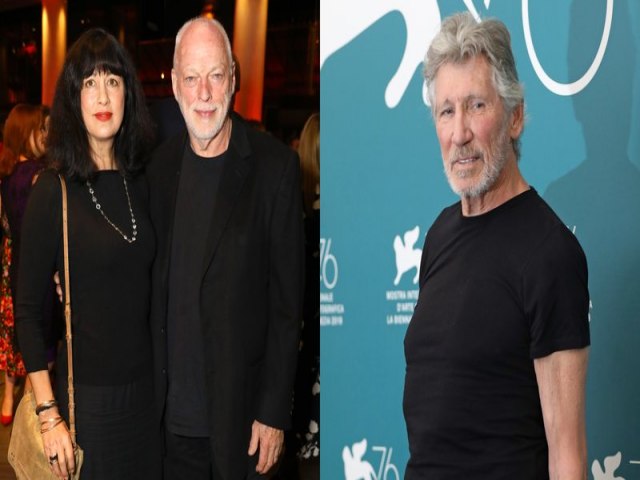 Esposa de David Gilmour chama Roger Waters de antissemita e apoiador de Putin