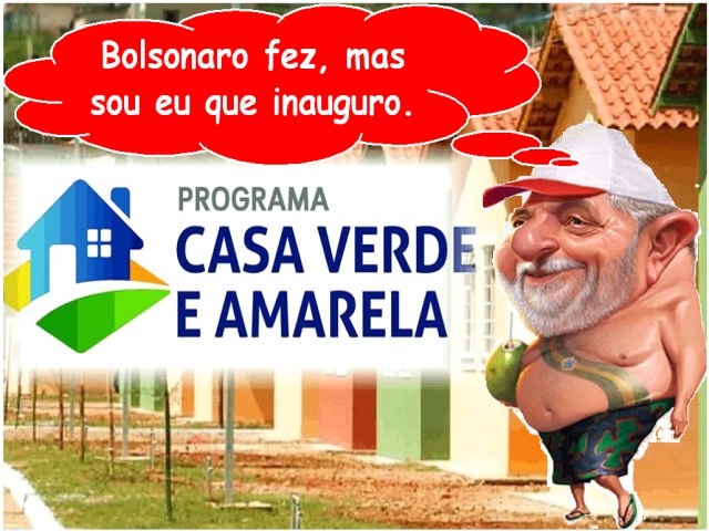 Lula entrega 2.745 residências de Bolsonaro