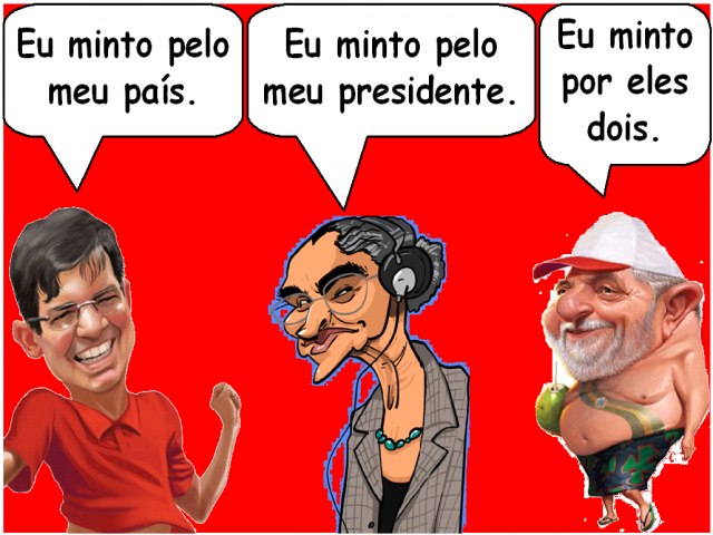 Os defensores de Lula são os que mais mentem; os eleitores de Lula são os que mais sofrem