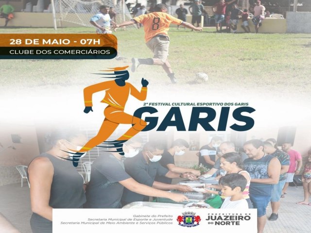 2 Festival Cultural e Esportivo dos Garis - Juazeiro do Norte/CE