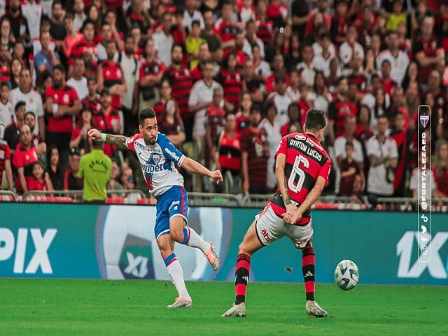 Fortaleza desperdiça pênalti e perde para o Flamengo no Maracanã pela Série A