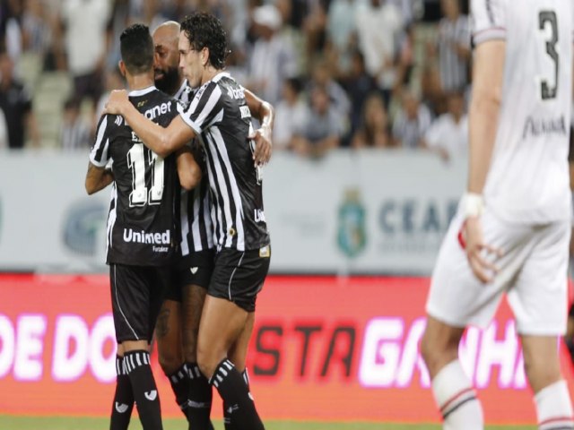 Ceará vence o Botafogo/SP no Castelão e se recupera na Série B