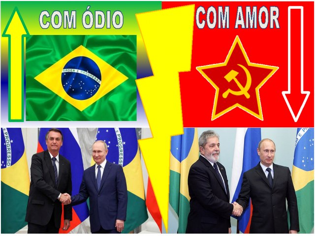 Bolsonaro, Lula e a Rússia: duas políticas, dois resultados
