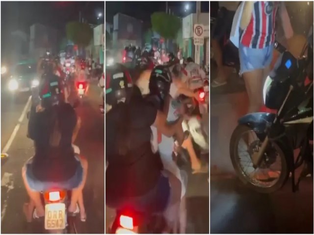 Motorista joga carro contra torcedores do São Paulo que comemoravam título no Ceará