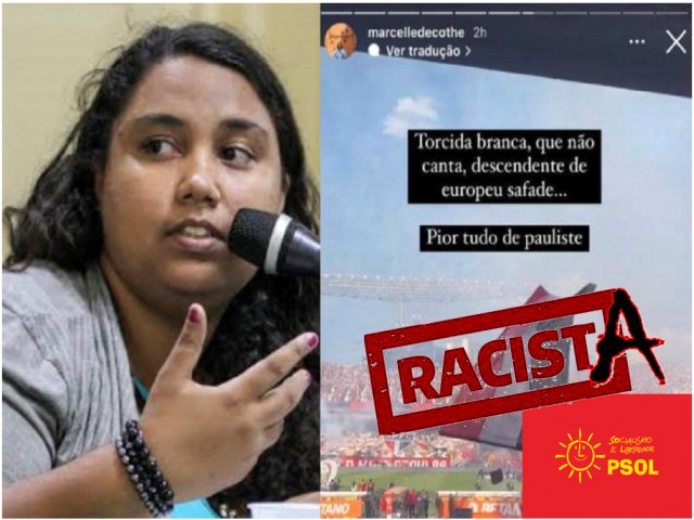 Assessora de Anielle Franco ataca paulistas e são paulinos