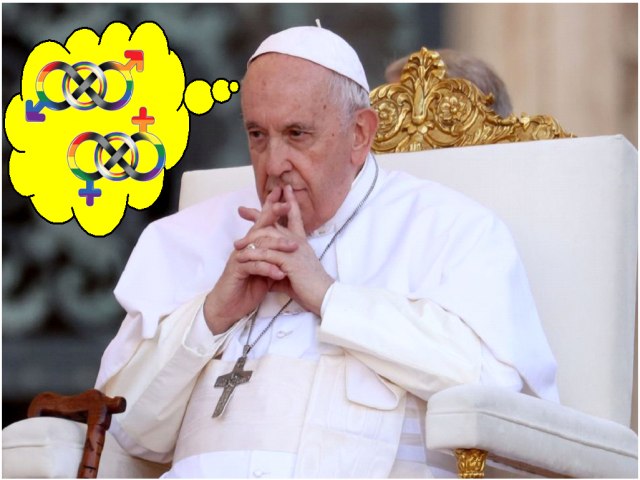 Papa Francisco sugere, pela primeira vez, que casais de pessoas do mesmo sexo possam ganhar a bênção