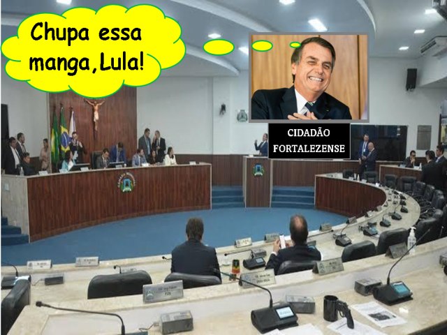 Câmara de Fortaleza aprova título de cidadão fortalezense ao ex-presidente Jair Bolsonaro