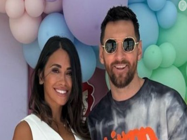 Mulher de Messi comemora 36 anos e simplicidade da festa rende assunto na web: Aposto que comprou na Shopee