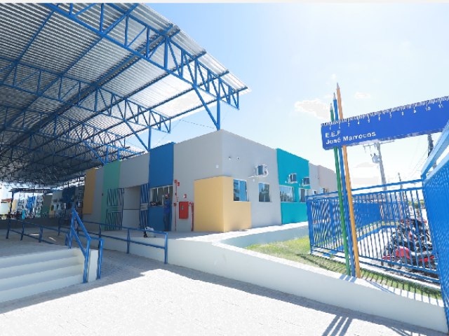 Prefeitura entrega novo prdio da Escola Jos Marrocos ao bairro Pio XII
