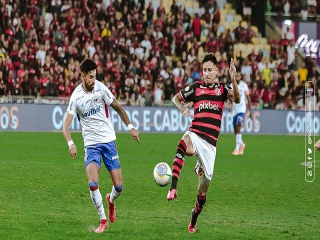 Fortaleza  superior e vence o Flamengo por 2 a 1 no Maracan