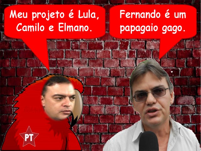 Ex-vereador e militante histrico do PT chama candidato Fernando Santana (PT) de PAPAGAIO GAGO