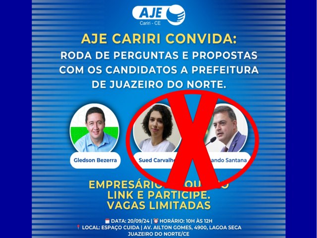 ELEIES JUAZEIRENSES: FERNANDO SANTANA (PT) D UMA DE BOULOS (PSOL) E FOGE DO DEBATE