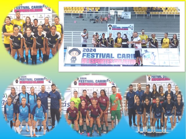 Resultados da ETAPA DE FUTSAL DO FESTIVAL CARIRI DE ESPORTES COLETIVOS 2024