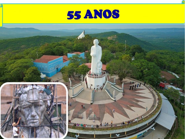 PARABNS, JUAZEIRO DO NORTE! ESTTUA DO PADRE CCERO COMPLETA 55 ANOS