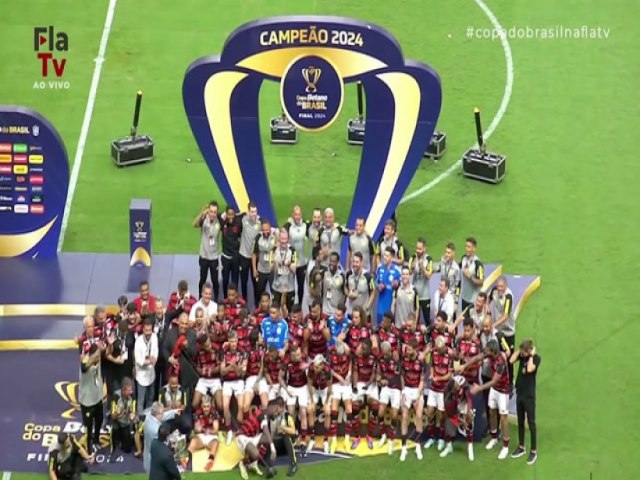 Como campeo da Copa do Brasil, Flamengo ganha mais de R$ 90 milhes