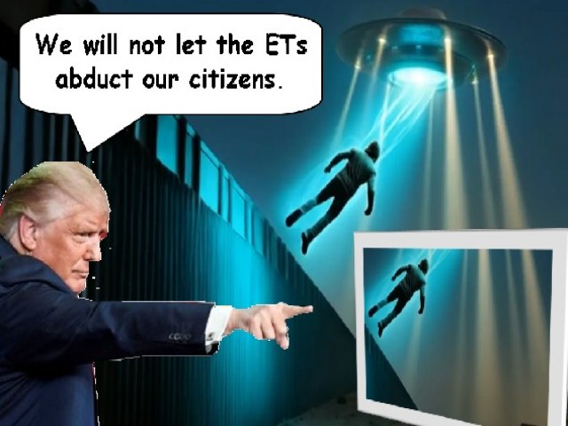 Governo Trump lan�a site que compara imigrantes ilegais a aliens: N�o pertencem a este mundo