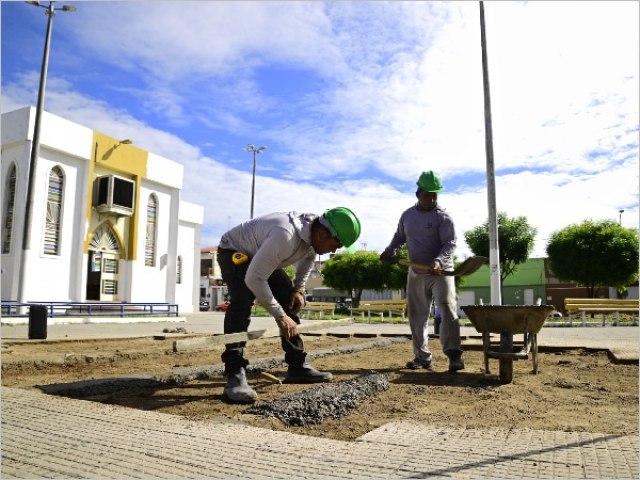 Tr�s pra�as de Juazeiro do Norte passam por requalifica��o