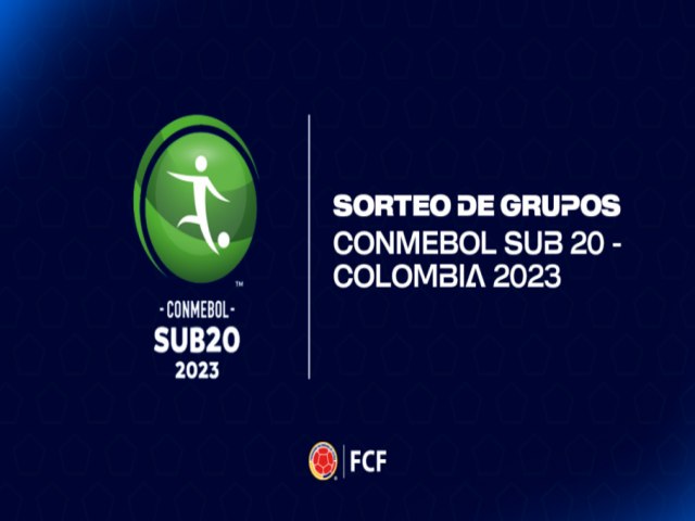 Conmebol sorteia grupos do Torneio Sul-Americano Sub-20 nesta quarta