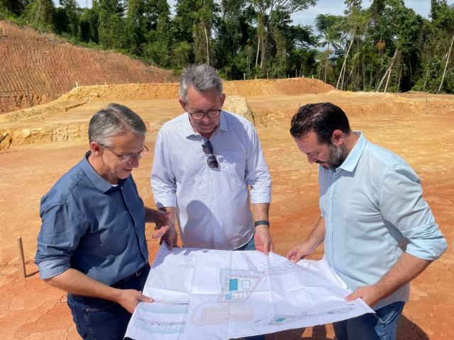 Obra de ampliao do Parque das Itoupavas  vistoriada