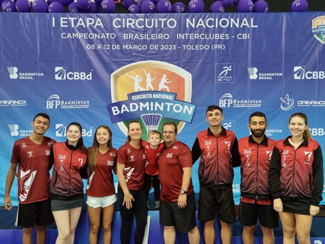 Badminton de Blumenau se destaca na 1 Etapa do Circuito Nacional de Badminton 2023 - CBI