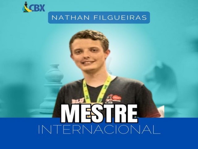 Enxadrista de Blumenau recebe Titulo de Mestre Internacional