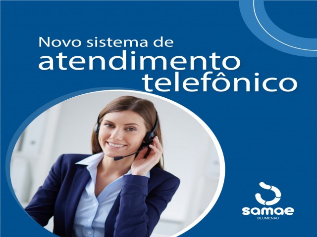 Samae Blumenau disponibiliza novo sistema de atendimento telefnico