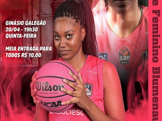 Jogando em casa, Unisociesc SME Blumenau busca reao na Liga de Basquete Feminino