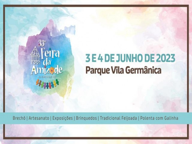 Feira da Amizade  finalista do prmio Viva Blumenau