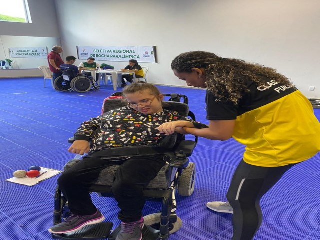 Blumenauense  convocada como classificadora em evento paralmpico