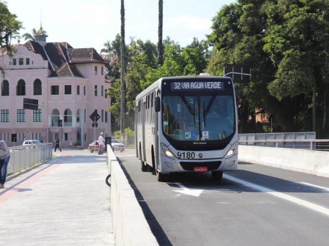 Saiba como fica o atendimento do transporte coletivo em Blumenau nos prximos dias