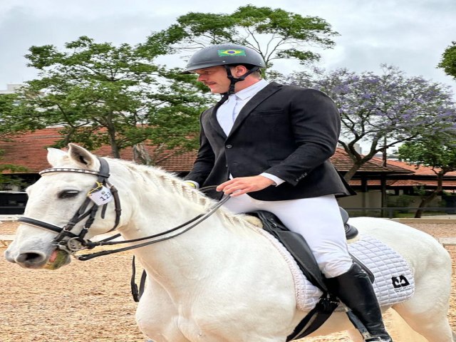 Paratleta do adestramento de Blumenau d mais um passo rumo ao sonho de disputar a Paralimpada