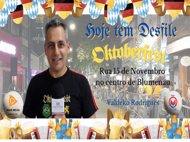 Desfiles da 38 Oktoberfest 2023