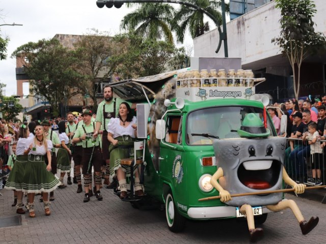 Conhea a ala gastronmica dos desfiles da 38 Oktoberfest Blumenau