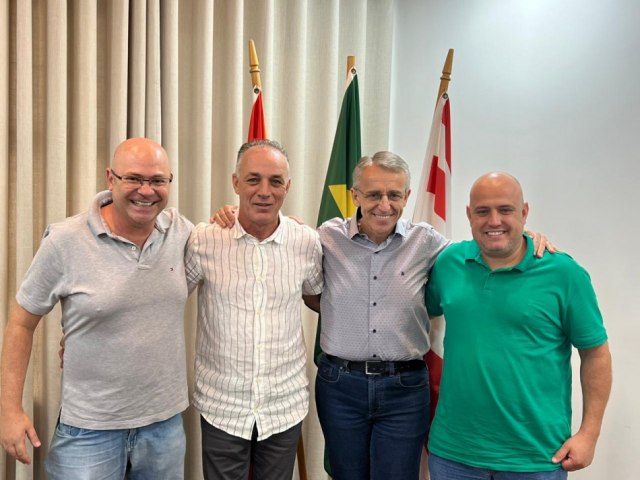 Comitiva de Brusque faz visita tcnica  Prefeitura de Blumenau