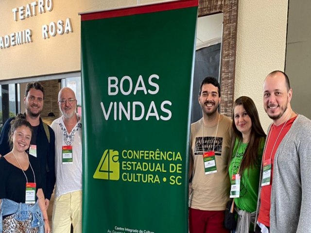 Blumenau participa de conferncia estadual de cultura