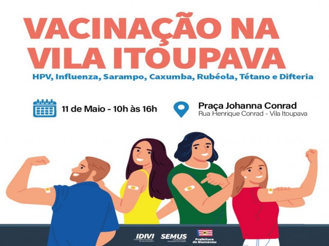 Feirinha da Vila conta com ponto de vacinao