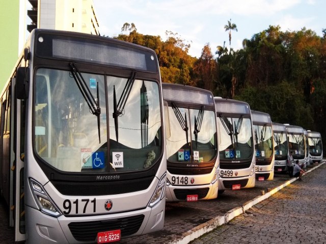 Prefeitura de Blumenau moderniza frota de nibus para melhorar Transporte Coletivo