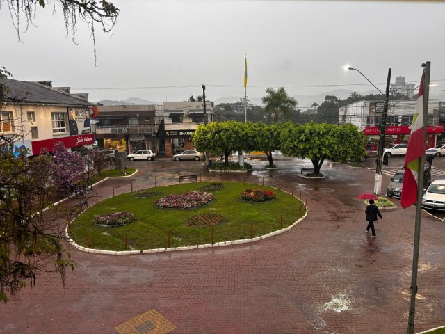 Defesa Civil alerta para chuva persistente at domingo, dia 14