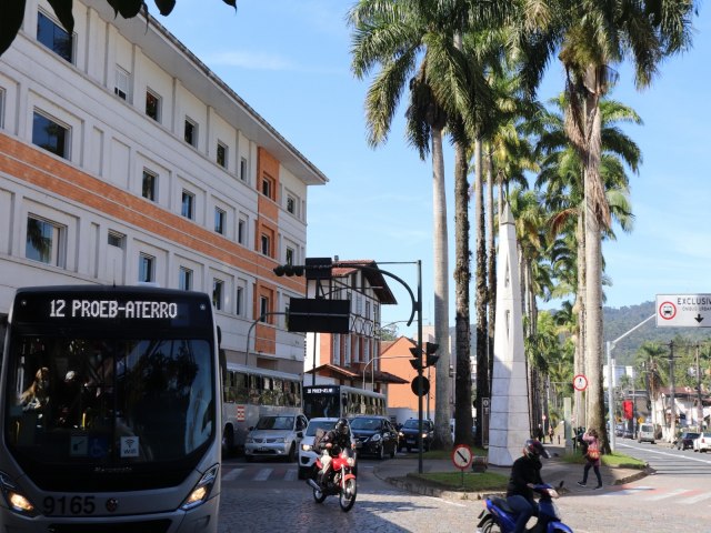 Evento altera o itinerrio do Transporte Coletivo em Blumenau neste fim de semana