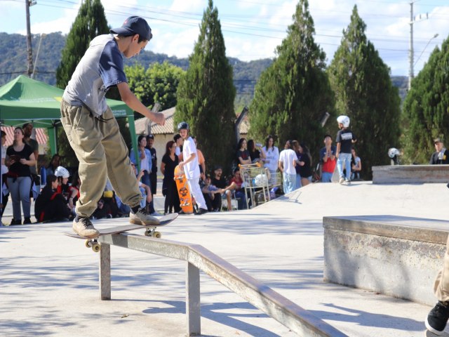 Gasparense busca vaga no Brasileiro Brasileiro de Skate