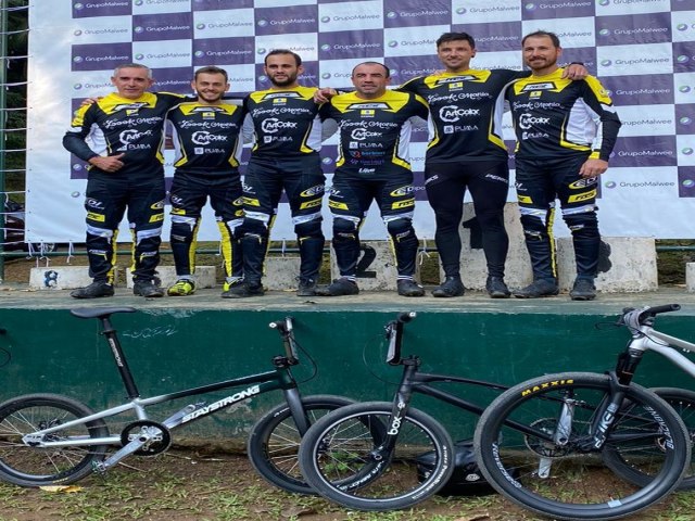 Equipe de BMX de Gaspar  destaque no Campeonato Catarinense