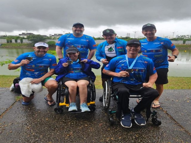 Blumenau conquista trs medalhas no Campeonato Brasileiro de Remo e Para-Remo