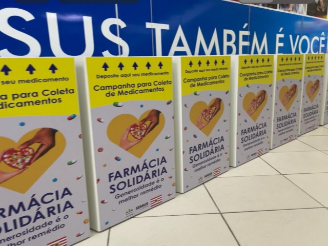 Farmcia Solidria d o destino correto a mais de uma tonelada de medicamentos