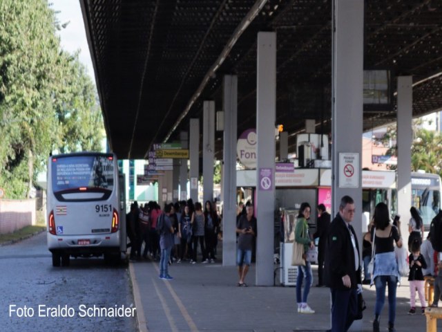 Blumenau registra mais de 1,8 milho de passageiros no transporte coletivo em outubro