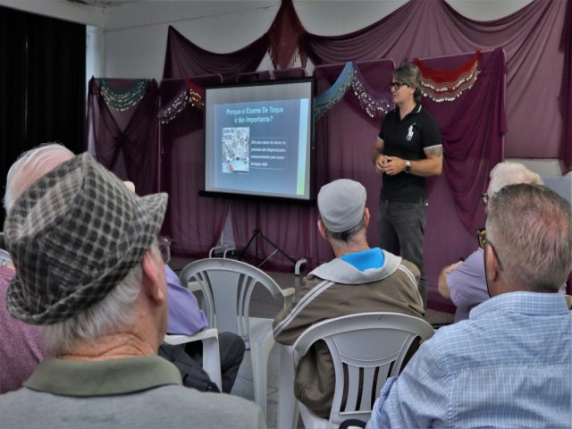 Sade do homem  tema de palestra na Pr-famlia