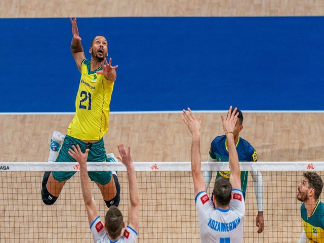 Liga das Naes: Brasil retoma caminho das vitrias contra a Eslovnia